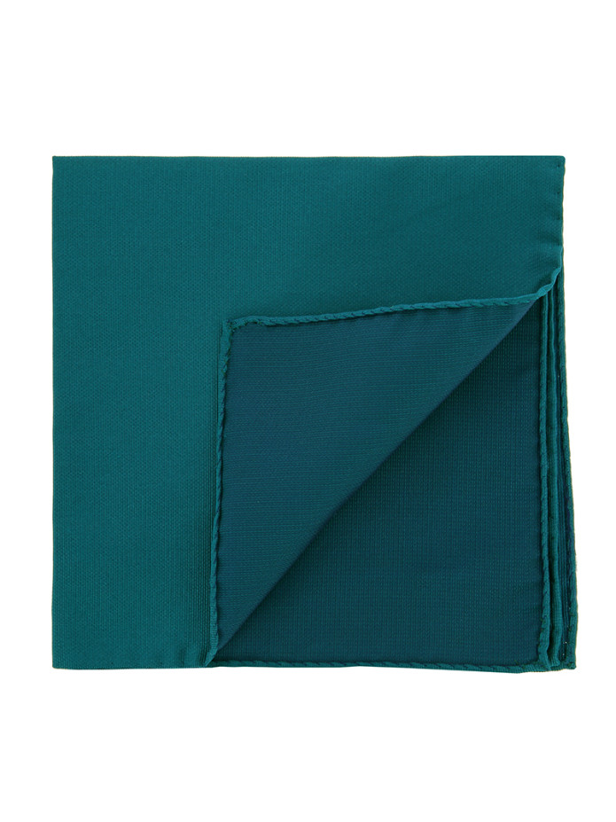 Lenço de bolso azul-petróleo - Côme