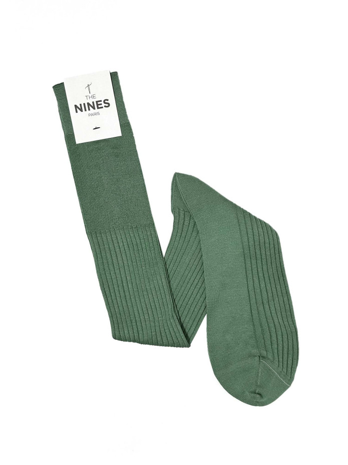 mi-bas vert fil d'Écosse