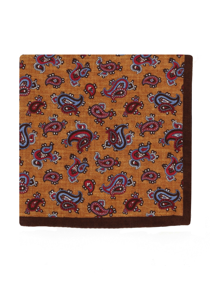 Ps Estampado Paisley Amarelo
