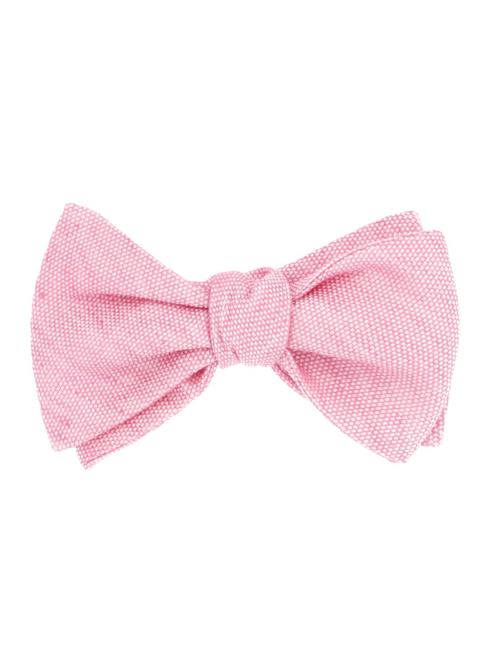 Gravata borboleta rosa pré-amarrada Verone