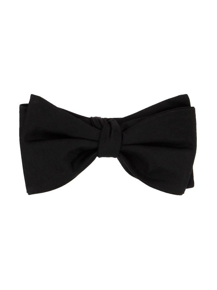 Laço preto de cetim Monte Carlo