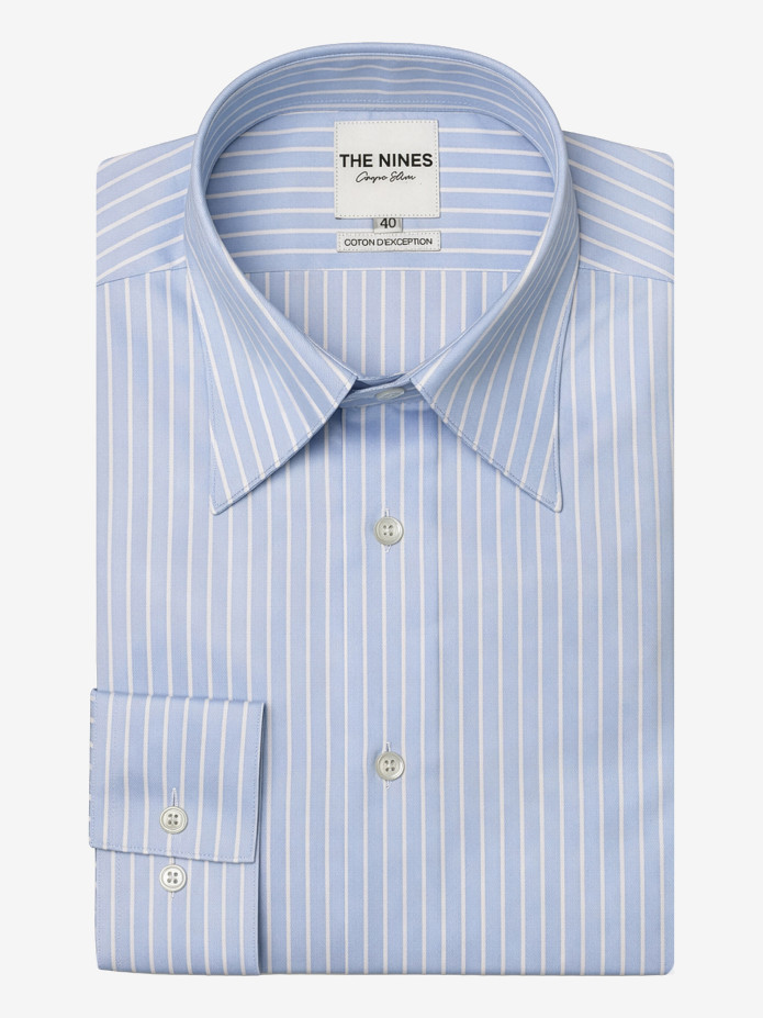 Camisa Clássica Dupla Raia Céu