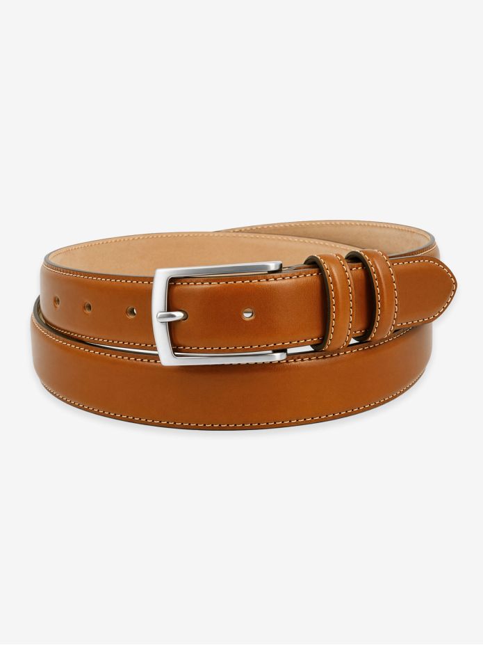 Cinto de couro camel Ugo