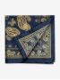 Bandana azul-marinho com motivos paisley Nevada
