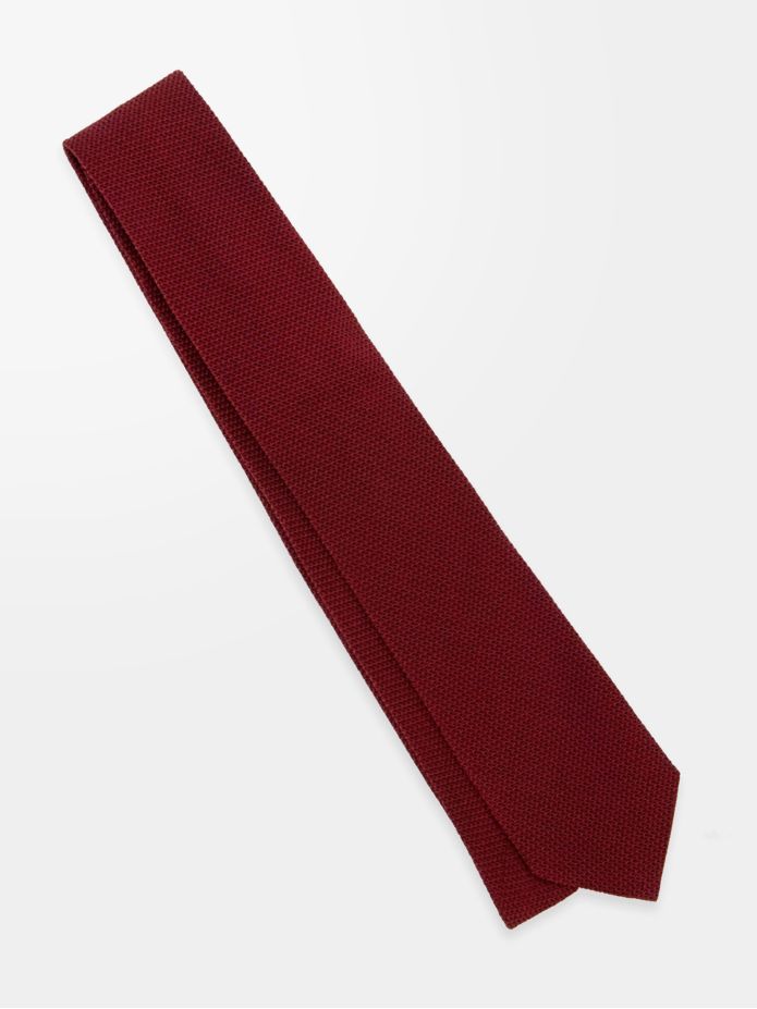 Gravata grenadine de seda bordeaux Grenadines IV