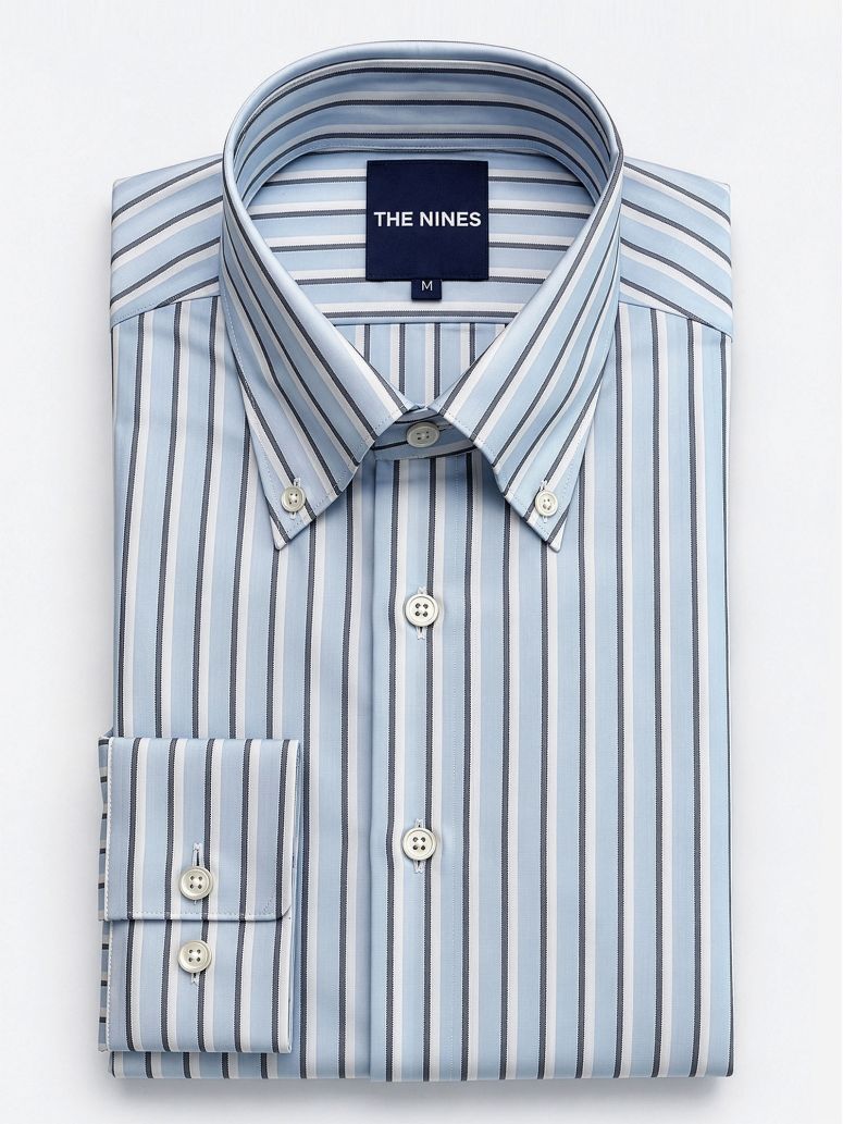 Ca Americano Ris Azul Celeste e Navy