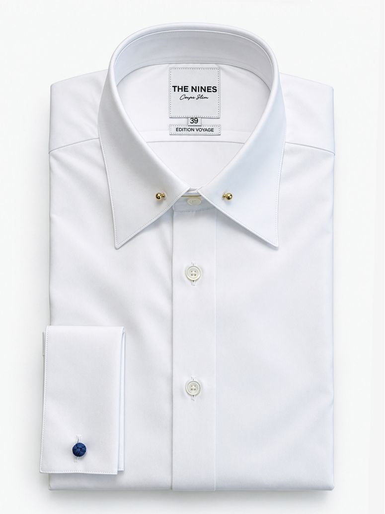 Ca Alfinete Branco Ouro Inf Pm