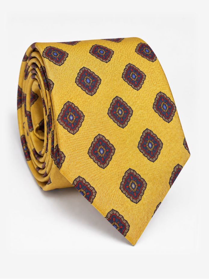 Cv Amarelo com Motivo Retro