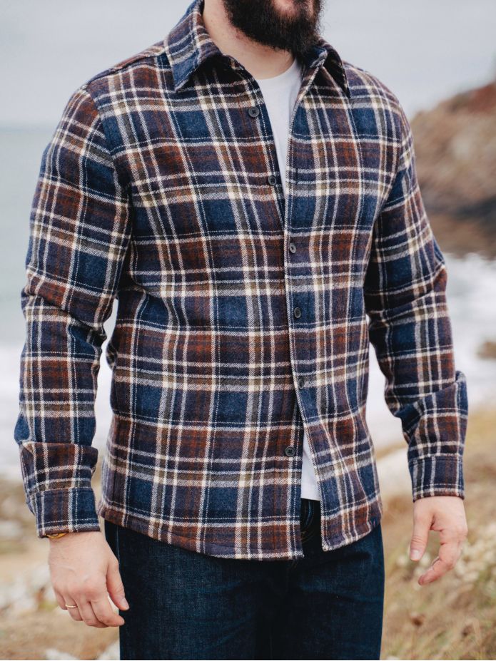 Sobrecamisa aos quadrados Belfast