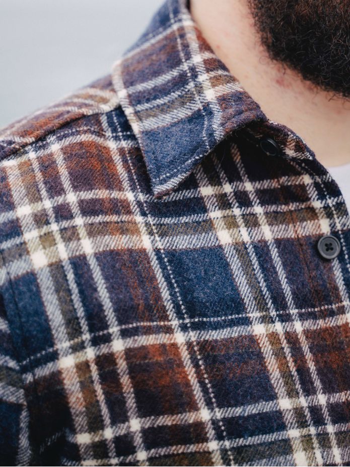 Sobrecamisa aos quadrados Belfast