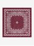 Bandana bordeaux com padrão paisley LISBURN