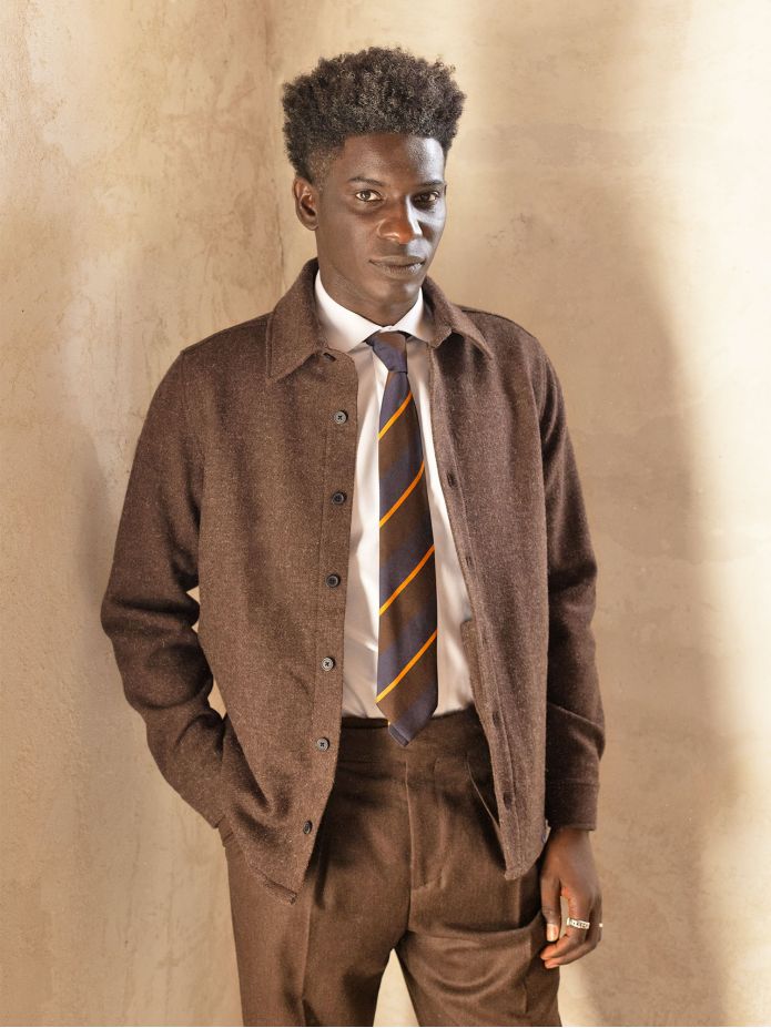 Sobrecamisa castanha Dungloe - The Nines