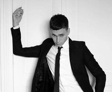 Hedi Slimane Gravata slim