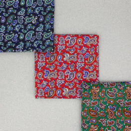 O padrão paisley em várias versões
