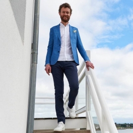 Como usar um blazer de linho?