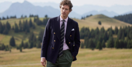 O blazer cruzado: história e inspirações
